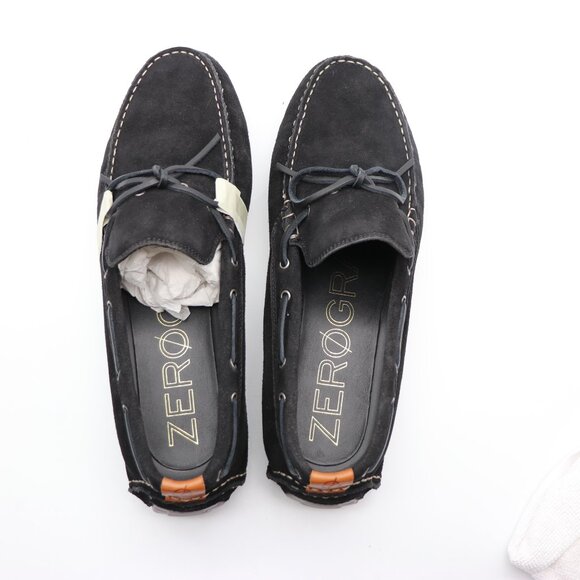 NWB Cole Haan Zerogrand Men\'s Size 11.5 M Loafers Black Suede Driving Slip On main image 9